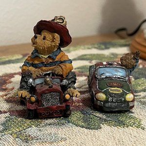 The Bear Essentials Outhouse, Bear In Fire Truck, and Bear In Race Car